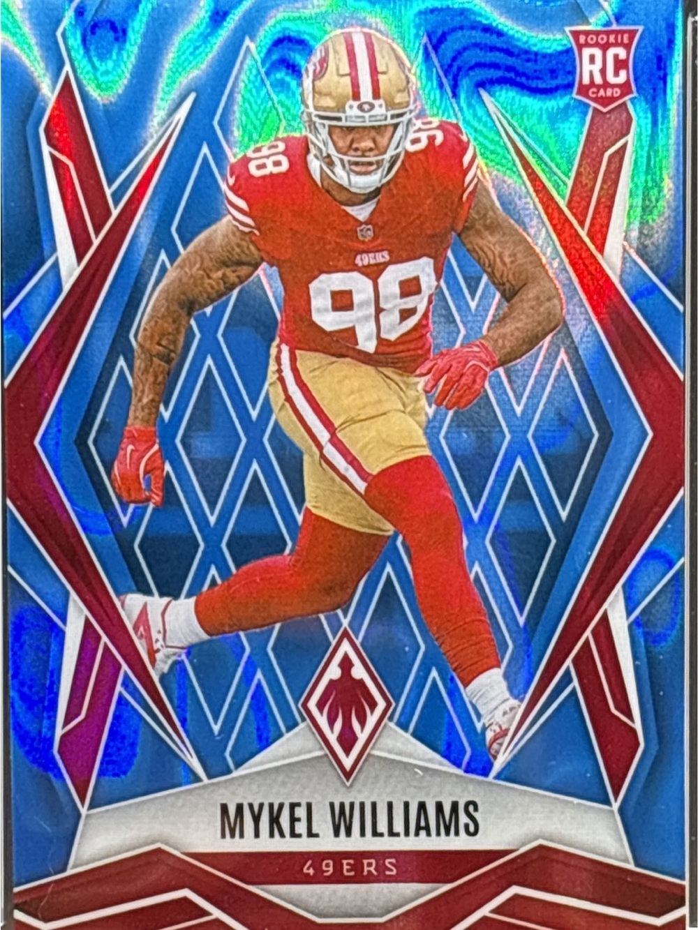 Panini Mykel Williams 49ers Rookie Card LE 61/325
